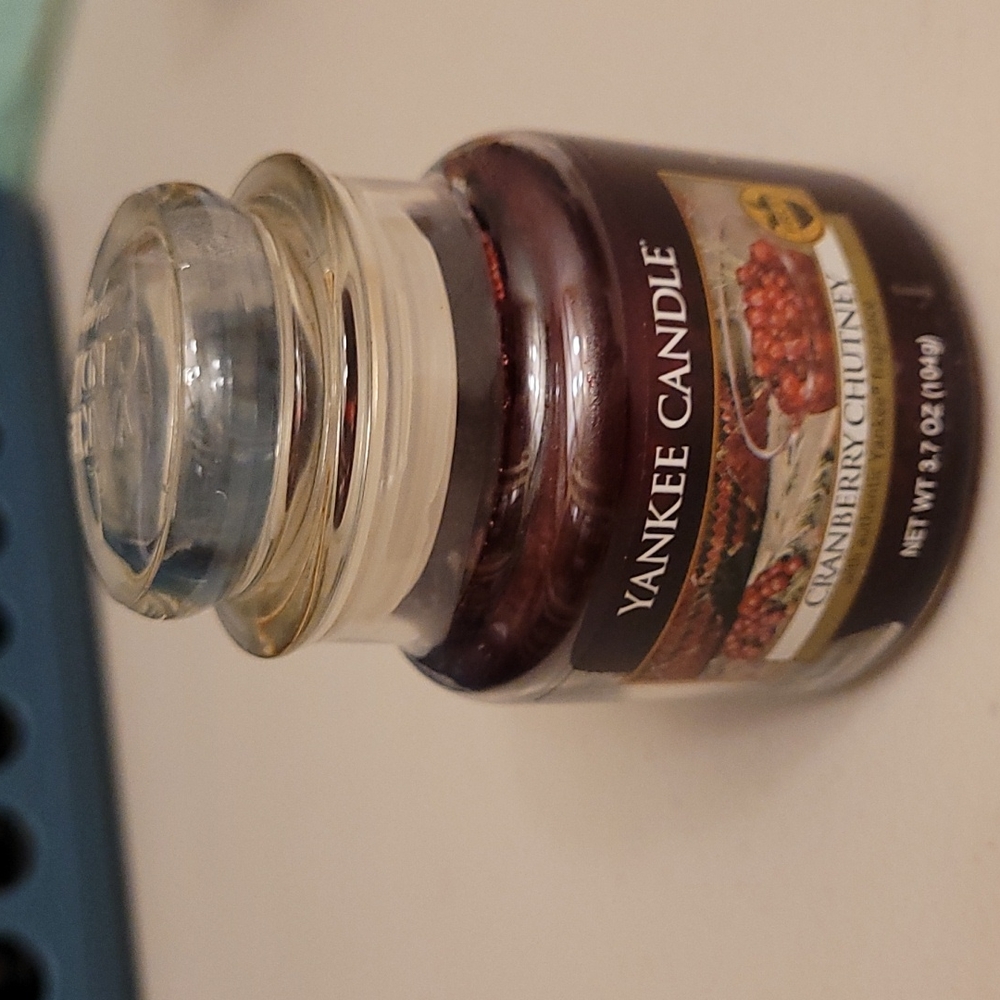 Yankee Candle CRANBERRY CHUTNEY small/baby jar